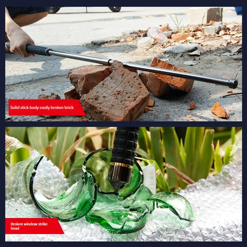 — Trails, Emergencies Hiking Car-Mounted Multi-Functional Pole 🔥 Conquer Crush Customer-approved Act quickly
