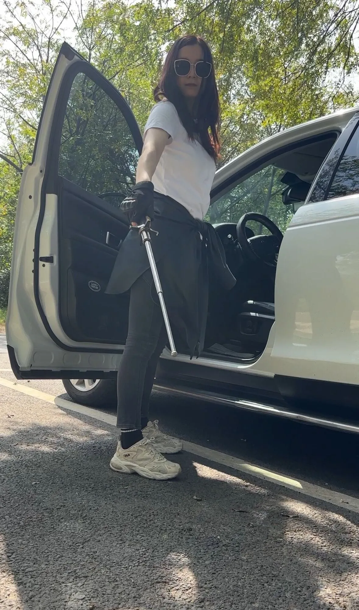 — Trails, Emergencies Hiking Car-Mounted Multi-Functional Pole 🔥 Conquer Crush Customer-approved Act quickly