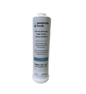 1 Micron GAC/KDF Benchtop Water Filter
