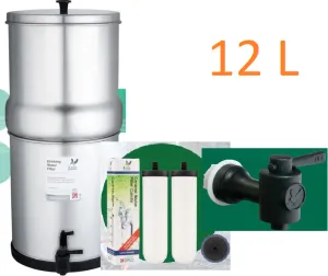 12 Litre(3.17 Gallon) British Berkefeld® Doulton Water Filter System - Options Available