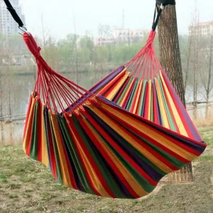 #147 Outdoor Cotton Hammock for Tow Person