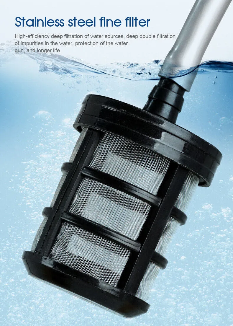 1500W Cordless Electric High Pressure Water Spray Car Gun Portable Washer Clean