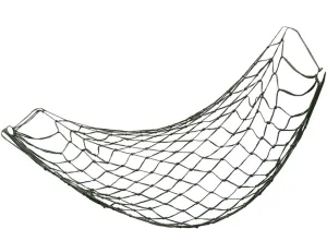 1pc Nylon Mesh Hammock Outdoor Coarse Tuck Net Thickened Rope Bed for Camping Hiking Sports Quick Dry Easy to Green