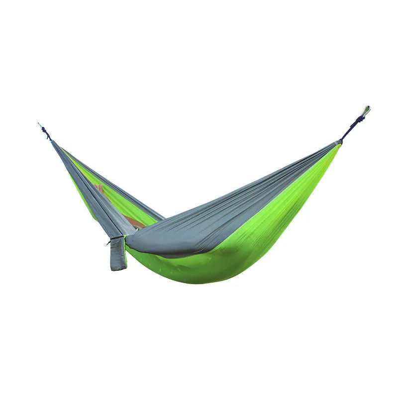 24 Color 2 People Portable Parachute Hammock Camping Survival Garden Flyknit Hunting Leisure Hamac Travel Double Person Hamak