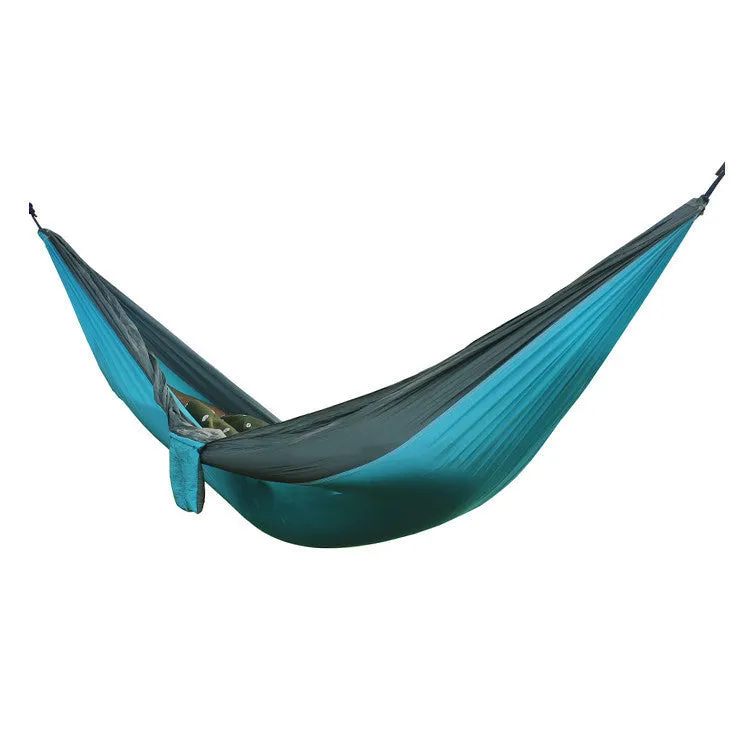 24 Color 2 People Portable Parachute Hammock Camping Survival Garden Flyknit Hunting Leisure Hamac Travel Double Person Hamak