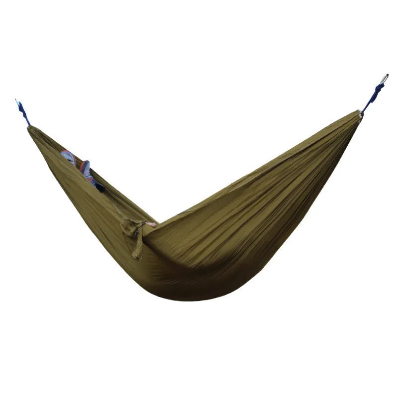 24 Color 2 People Portable Parachute Hammock Camping Survival Garden Flyknit Hunting Leisure Hamac Travel Double Person Hamak