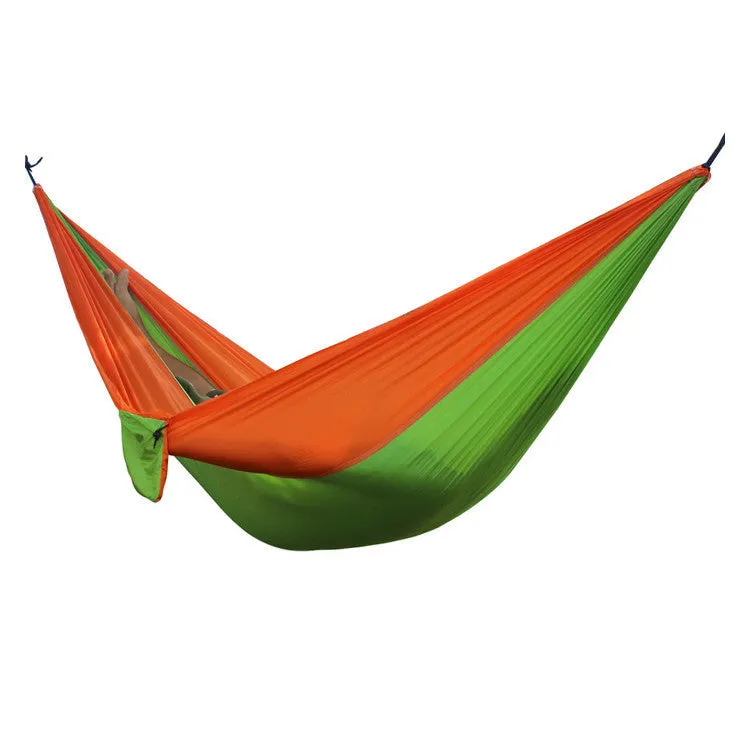 24 Color 2 People Portable Parachute Hammock Camping Survival Garden Flyknit Hunting Leisure Hamac Travel Double Person Hamak