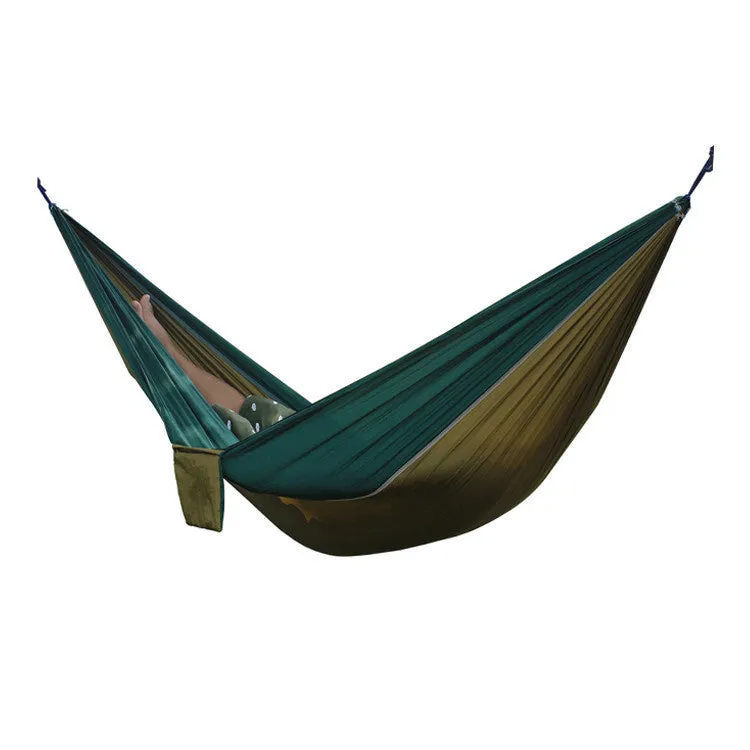 24 Color 2 People Portable Parachute Hammock Camping Survival Garden Flyknit Hunting Leisure Hamac Travel Double Person Hamak
