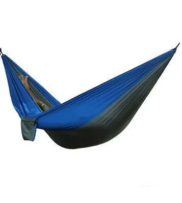 24 Color 2 People Portable Parachute Hammock Camping Survival Garden Flyknit Hunting Leisure Hamac Travel Double Person Hamak