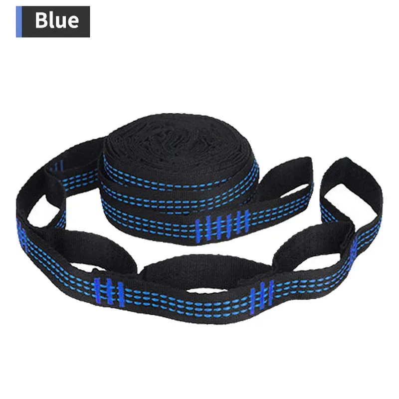 2PCS Hammock Straps Extra Strong Lightweight Rope and 600lbs Breaking Strength Non-Stretch
