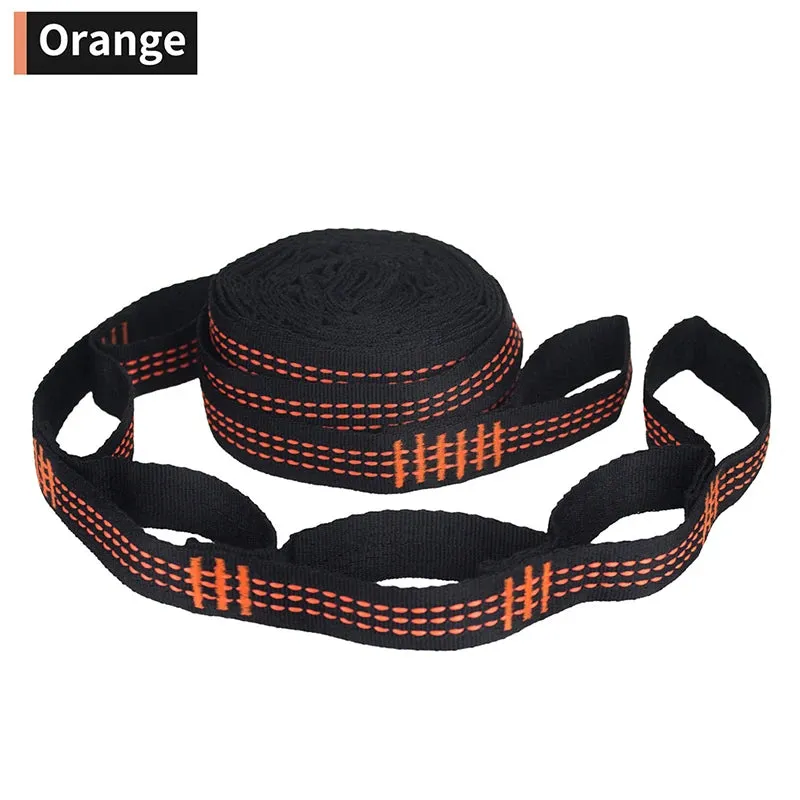 2PCS Hammock Straps Extra Strong Lightweight Rope and 600lbs Breaking Strength Non-Stretch