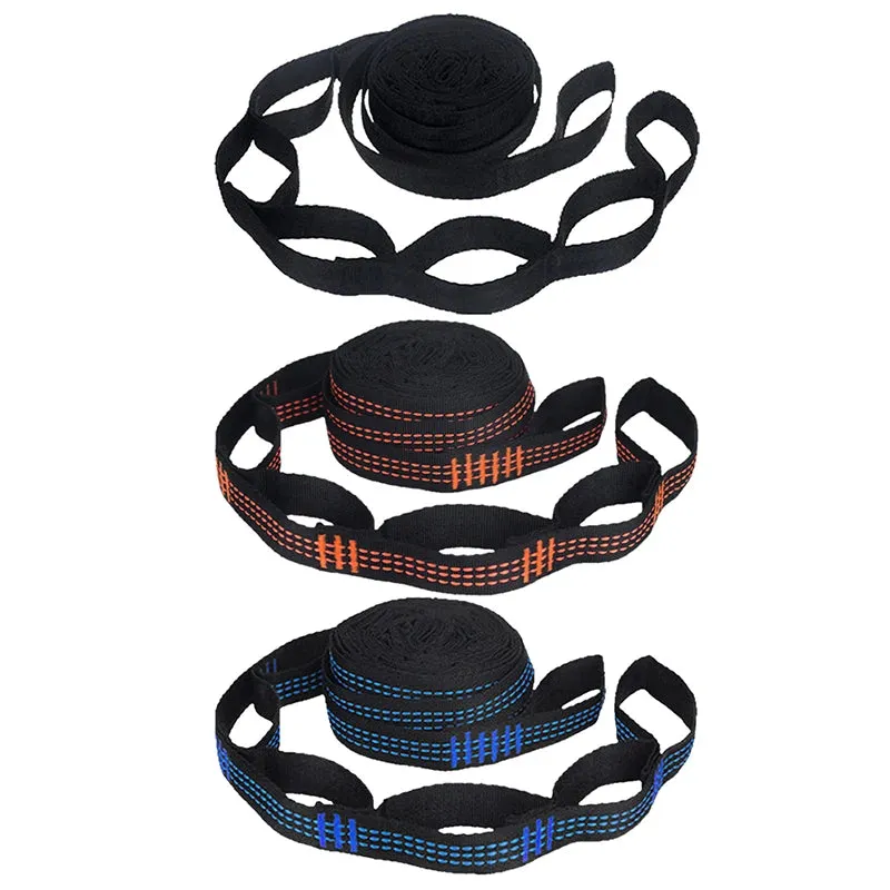 2PCS Hammock Straps Extra Strong Lightweight Rope and 600lbs Breaking Strength Non-Stretch
