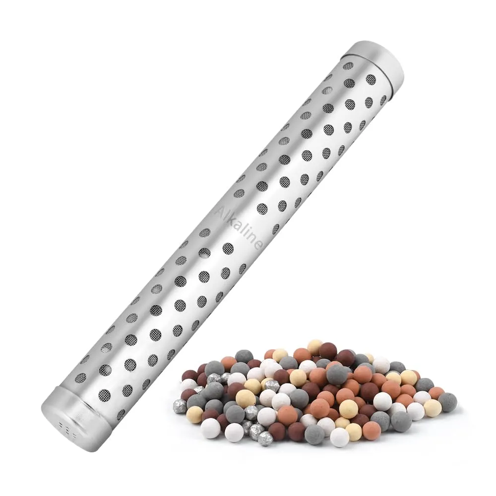 4 Pack Alkaline Water Stick PH Alkalizer Ionizer Stainless Steel Hydrogen Minerals Wand Water Purifier Filter