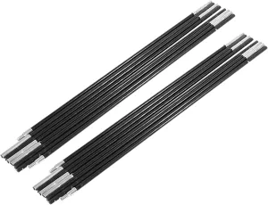 4.48M Tent Pole Sturdy Fiberglass Replacement Support Rods Kit Lightweight and Portable for Soil Meadow Use