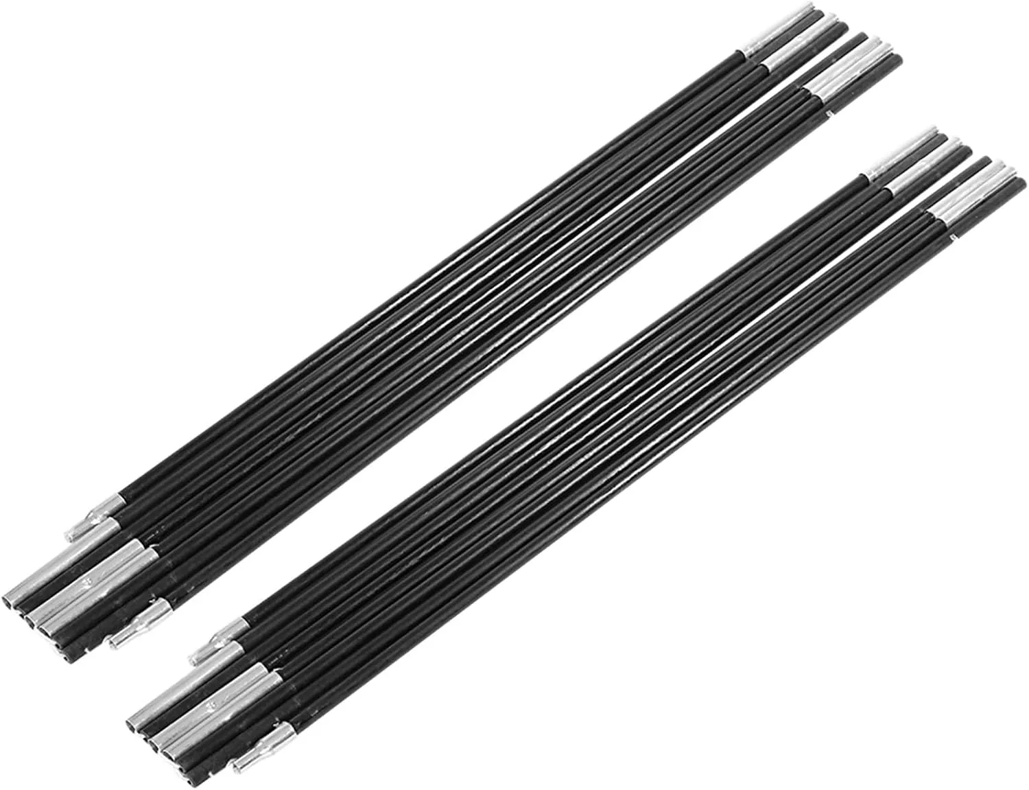 4.48M Tent Pole Sturdy Fiberglass Replacement Support Rods Kit Lightweight and Portable for Soil Meadow Use