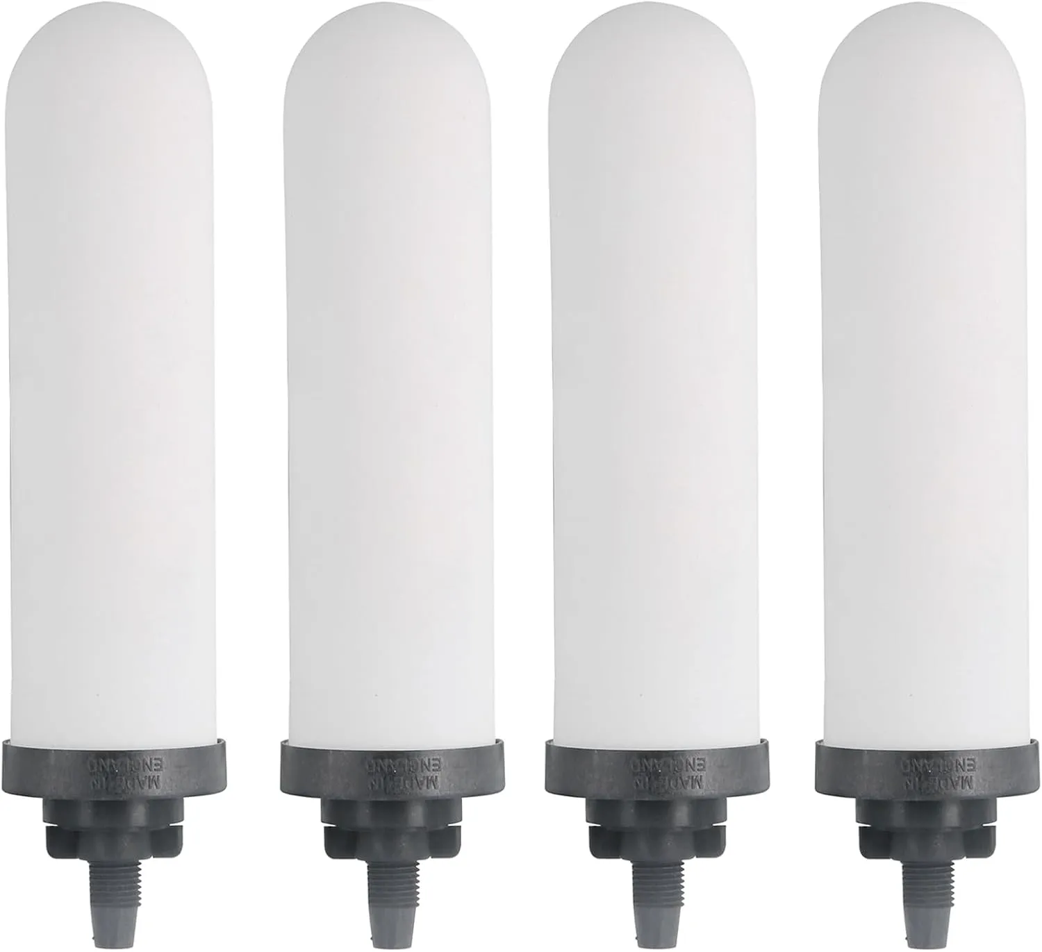4PCS 7" Ceramic Filter, Replacement Filters Candle Activated Carbon for ProOne® Countertop Gravity Water Filter System, Household Water Bucket,Water Cooler Filtration Systems
