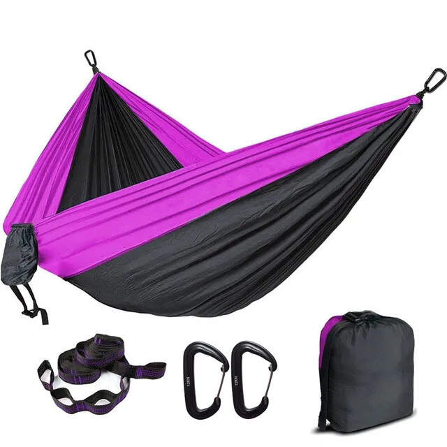 5 Color 2 People Portable Parachute Hammock
