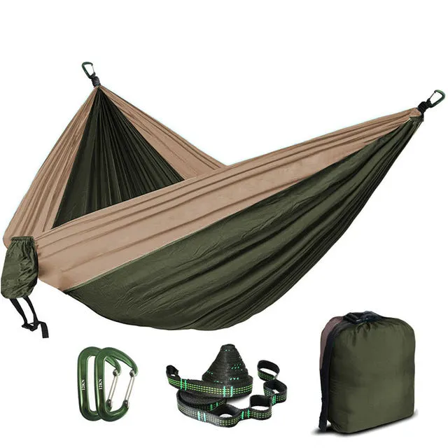 5 Color 2 People Portable Parachute Hammock