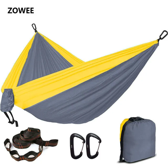5 Color 2 People Portable Parachute Hammock