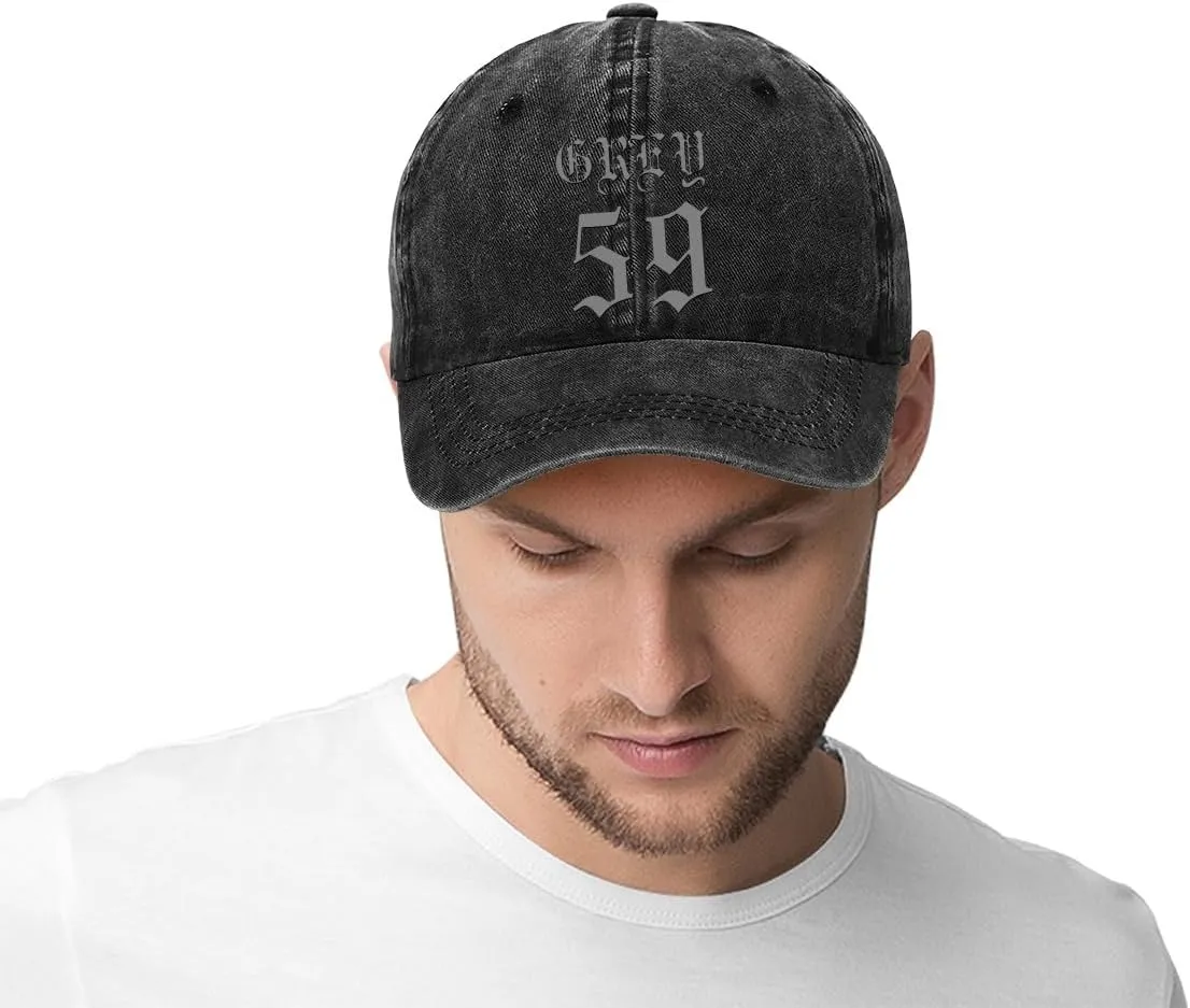 59 Band Baseball Cap Vintage Cowboy hat Men Women Peak Cap Outdoor Dad Hat