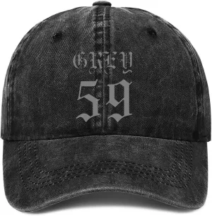 59 Band Baseball Cap Vintage Cowboy hat Men Women Peak Cap Outdoor Dad Hat