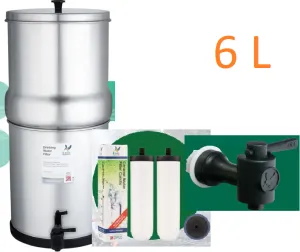 6 Litre(1.5 Gallon) British Berkefeld® Doulton Water Filter System - Options Available