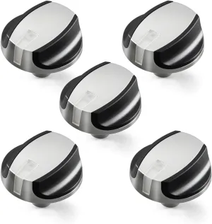 700834 Cooktop Knobs Replacement Parts for Dacor Stove Oven Burner Control Dacor Gas Stove Top Rangetop DE81-02161A 72731 SVC-Assy RGC304/365 Parts Plastic Range Top Stovetop Knobs 5 Pcs