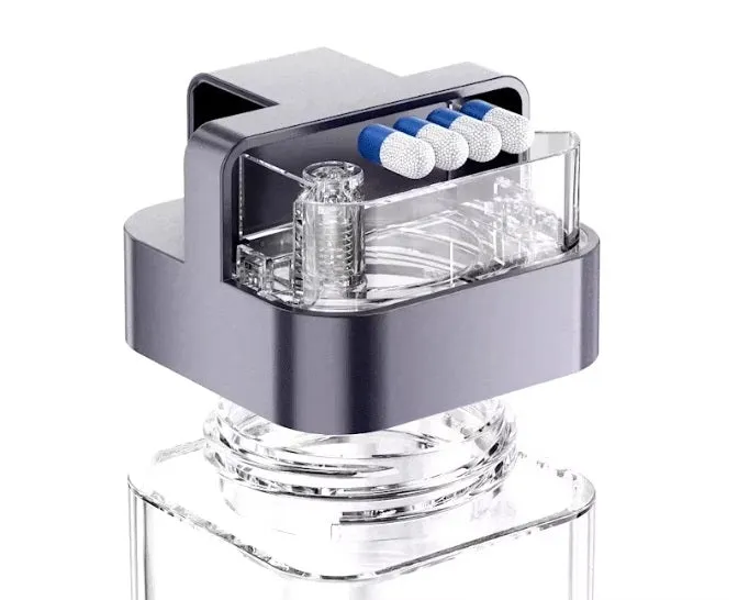 9000ppb Portable Hydrogen Water Bottle Generator   Activated Carbon Filter   Hydrogen Inhaler Kit