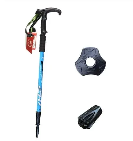 Absorbing To Aluminum Trekking Shock Cm Instant access Walking Durable Alloy And Outstanding Hiking Pole Hiking 65 Outdoor 135 For Lightweight Adjustable