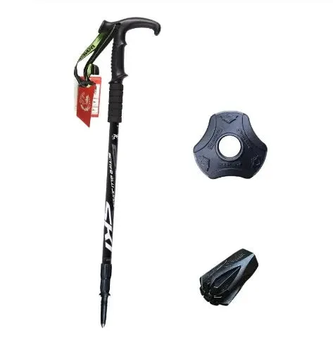 Absorbing To Aluminum Trekking Shock Cm Instant access Walking Durable Alloy And Outstanding Hiking Pole Hiking 65 Outdoor 135 For Lightweight Adjustable