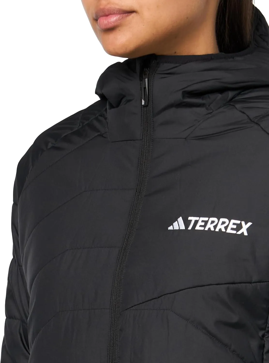 adidas Women's Terrex Multi Synthetic Insulated Hiking Hooded Jacket
