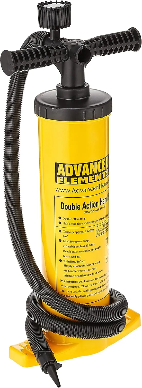 ADVANCED ELEMENTS Double Action Pump w/Pressure Gauge