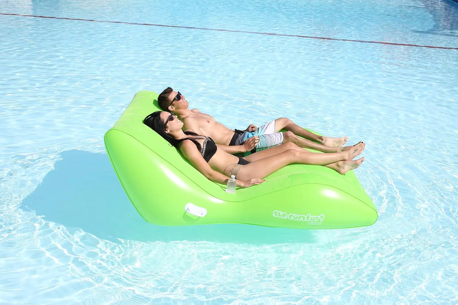 Airhead SUN COMFORT COOL SUEDE Double Zero Gravity Lounge, Lime