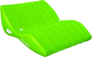 Airhead SUN COMFORT COOL SUEDE Double Zero Gravity Lounge, Lime