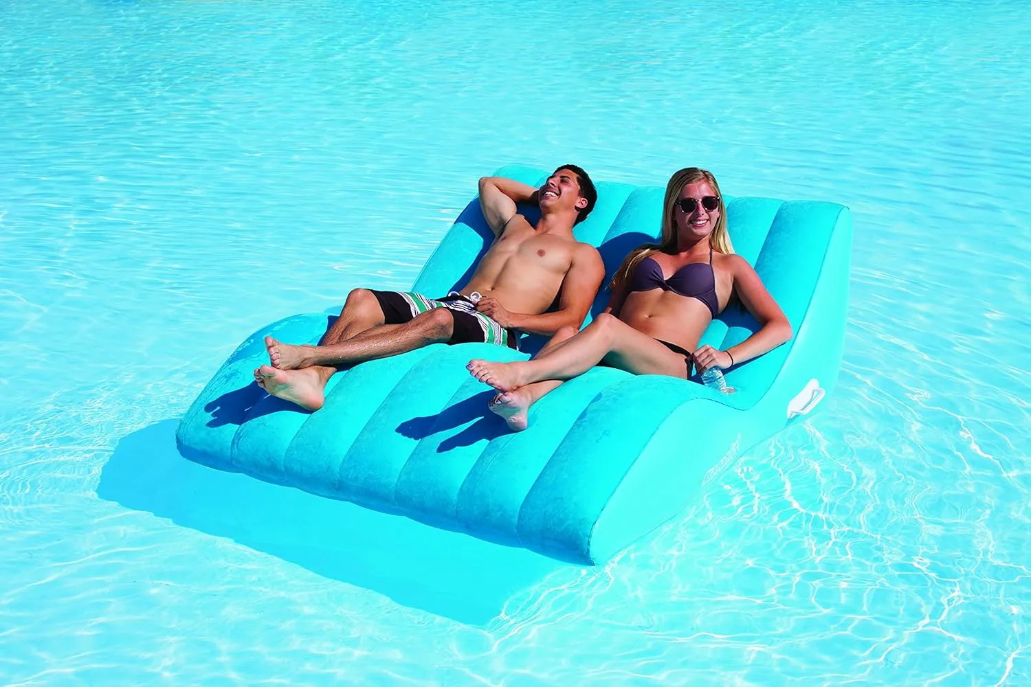 AIRHEAD SUN COMFORT COOL SUEDE Double Zero Gravity Lounge, Sapphire