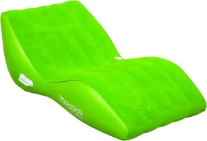 Airhead SUN COMFORT COOL SUEDE Zero Gravity Lounge, Lime