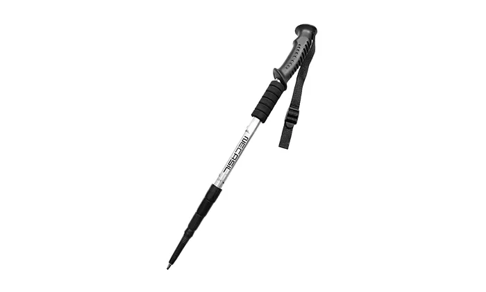 Aluminum Alloy 6061 Four-Section Straight Handle Climbing Stick