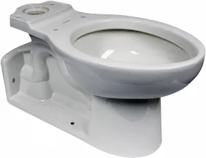 American Standard 3703.001.020 Yorkville Right Height Elongated Pressure Assisted Two Piece Toilet, White, 16.50 in wide x 14.00 in tall x 31 in deep