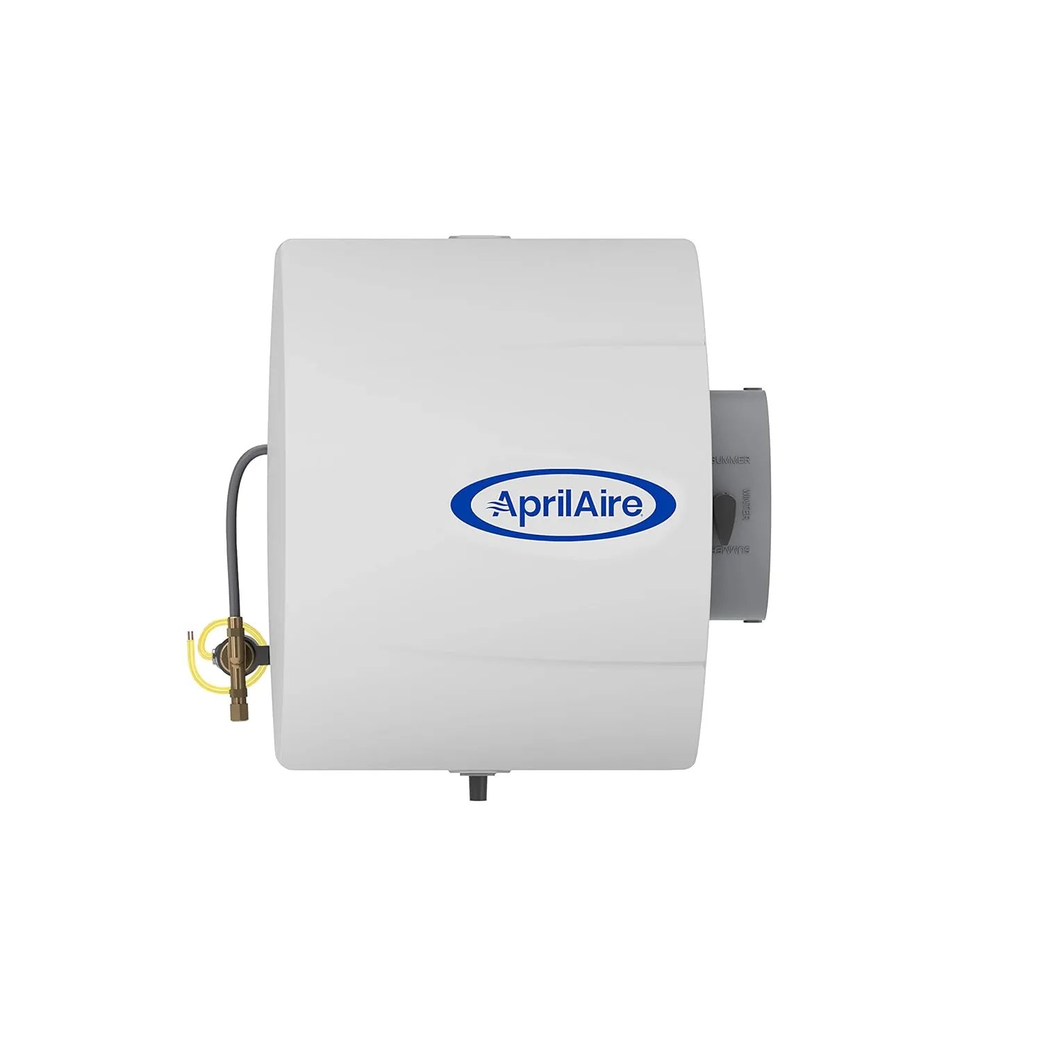 AprilAire 400M Whole-House Humidifier, Manual Water Saver Furnace Humidifier, Large Capacity Whole-House Humidifier for Homes up to 5,000 Sq. Ft., White