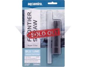Aquamira Frontier Straw Filter Tactical - BLU