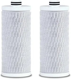 Aquasana Clean Water Machine Replacement Filter Cartridges - Removes Up To 96% of Chlorine & 99% of 77 Contaminants - 2 Count - AQ-CWM-R-D