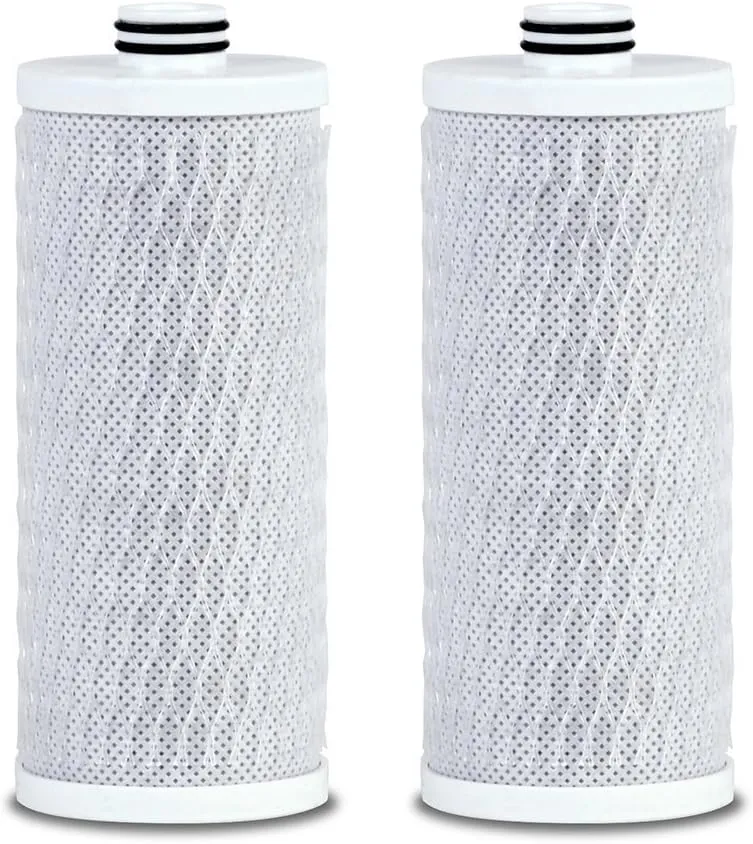 Aquasana Clean Water Machine Replacement Filter Cartridges - Removes Up To 96% of Chlorine & 99% of 77 Contaminants - 2 Count - AQ-CWM-R-D