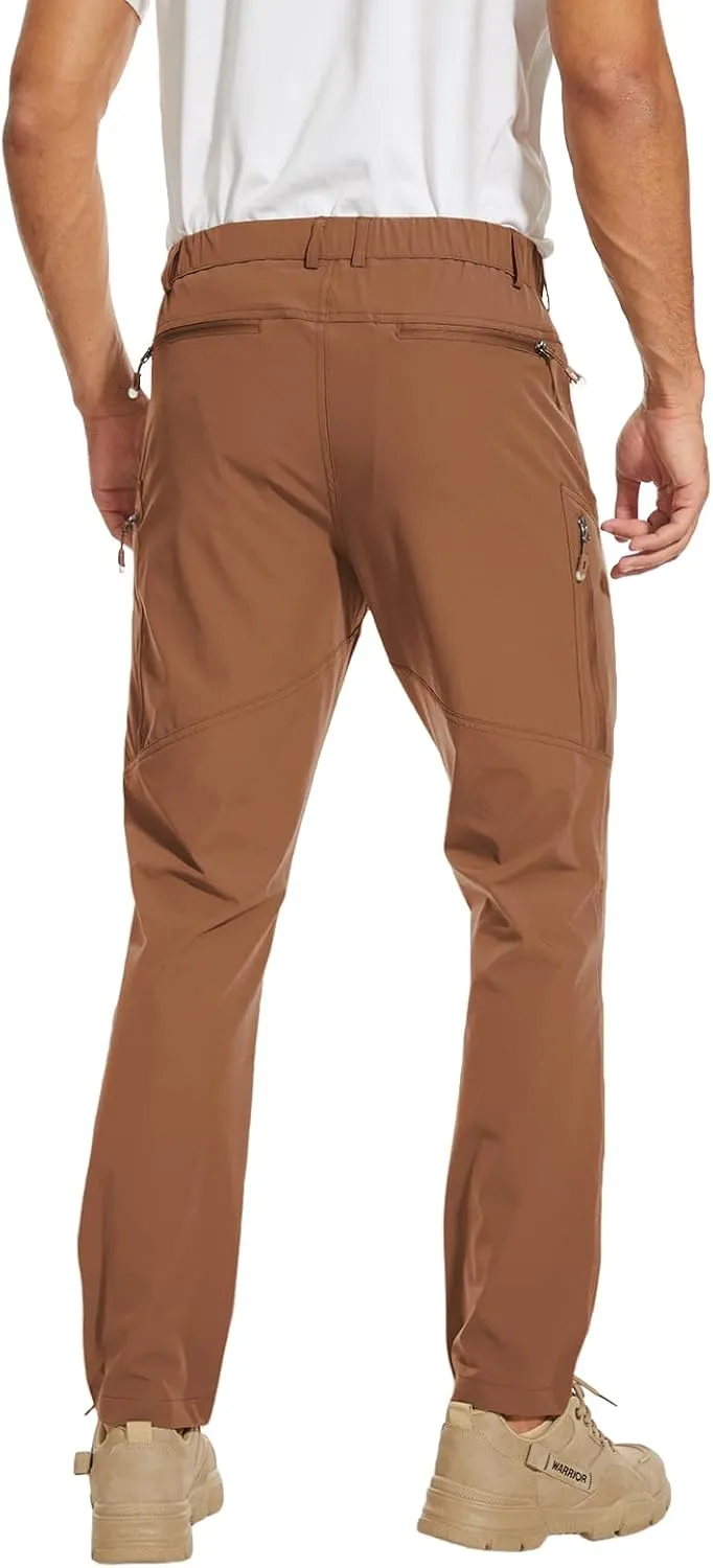 Arunlluta Hiking Pants for Men, Hiking Travel Pants Water-Resistant Mens Work Pants Stretch Quick Dry Lightweight