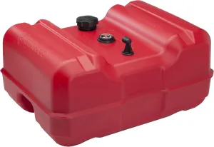 Attwood 8812LLPG2 EPA Certified 12 Gallon Low-Profile Portable Fuel Tank with Gauge