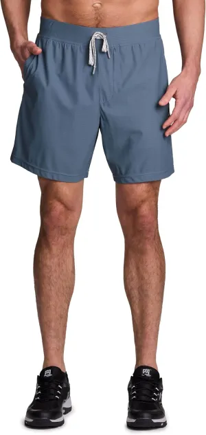 Avalanche Gym Shorts for Men, Breathable Stretch Jersey Quick Drying Workout Hiking Shorts with Pockets