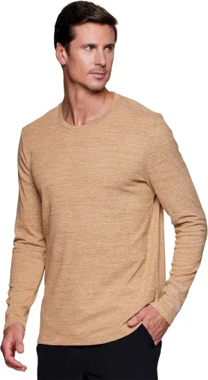 Avalanche Men's Fleece Pullover Top Long Sleeve Lightweight Crewneck Sweatshirt