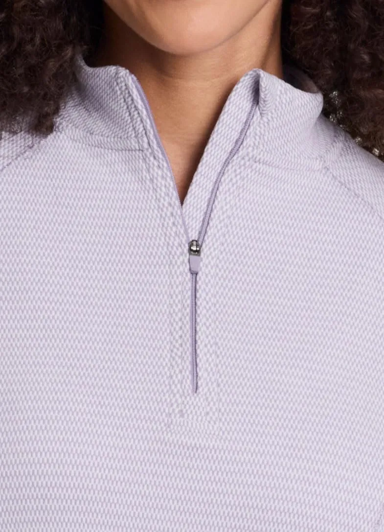 Avalanche Women's 1/4 Zip Pullover, Lightweight Hiking Partial Zip Mock Neck Top