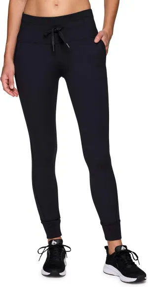 Avalanche Women's Drawstring Waist Gym Hiking Legging Fitted Jogger with Pockets