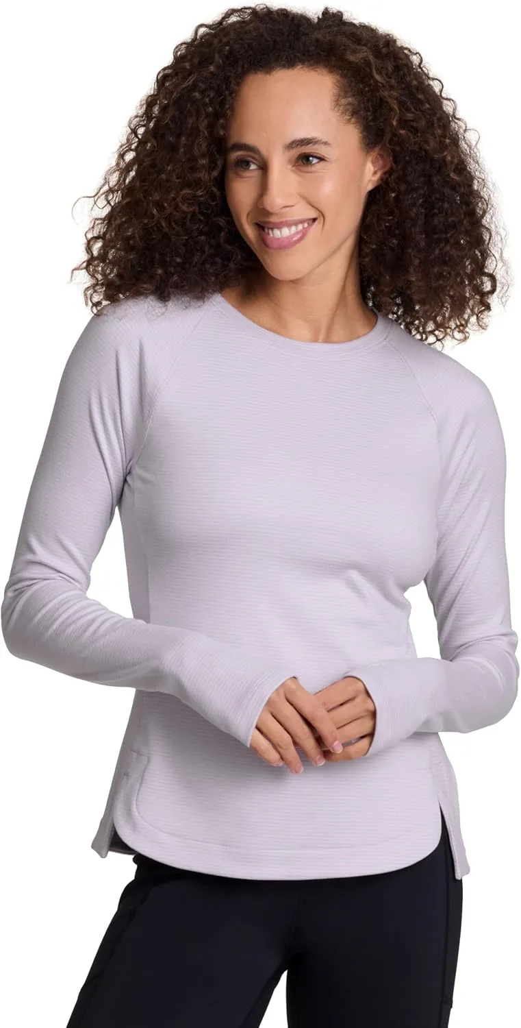 Avalanche Women's Long Sleeve Tee Everyday Soft Lightweight Hiking Running Top