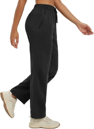 baleaf Women's Hiking Pants Durable Water Resistant Lightweight Quick Dry Zip Pockets UPF50  Travel Clothes